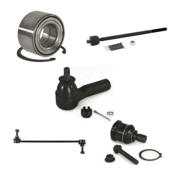 Front Bearing Link kit Lower Ball Joint Outer Inner Tie Rod End Kit (5Pc) For Ford Escape K77-102540