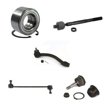 Front Left Bearing Link kit Lower Ball Joint & Outer Inner Tie Rod Kit (5Pc) For Hyundai K77-102543