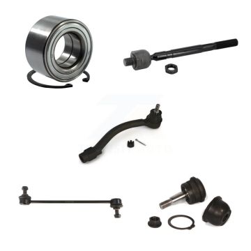 Front Right Bearing Link kit Lower Ball Joint & Outer Inner Tie Rod Kit (5Pc) For Hyundai K77-102546