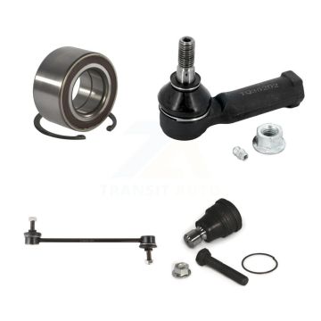 Front Right Bearing Link kit Lower Ball Joint Outer Tie Rod Kit For 2011-2019 Ford Fiesta K77-102552