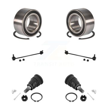 Front Bearing Lower Ball Joint & Sway Bar Stabilizer Link Kit For Honda Accord Acura TLX K77-102560