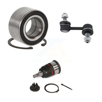 Front Right Wheel Bearing Sway Bar Link kit & Lower Ball Joint Kit For 2007-2008 Acura TL K77-102568