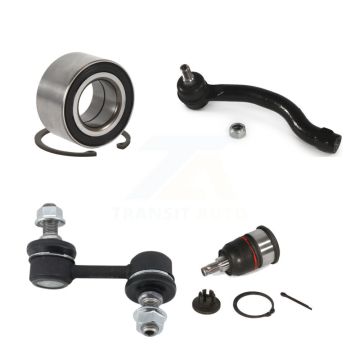 Front Right Bearing Link kit Lower Ball Joint & Outer Tie Rod Kit For 2007-2008 Acura TL K77-102571
