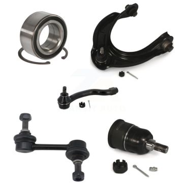 Front Right Bearing Link kit Upper Control Arm Lower Ball Joint Outer Tie Rod Kit (5Pc) For K77-1025