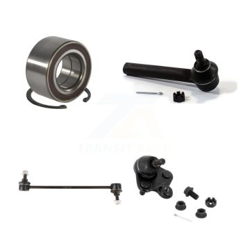 Front Left Wheel Bearing Link kit Lower Ball Joint & Outer Tie Rod End Kit For Honda CR-V K77-102586