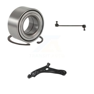 Front Left Wheel Bearing Link kit & Lower Control Arm Kit For Hyundai Tucson Kia Sportage K77-102599