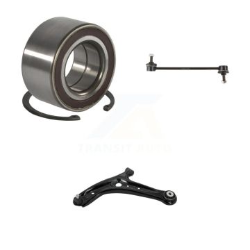 Front Left Wheel Bearing Sway Bar Link kit And Lower Control Arm Kit For Ford Fiesta K77-102604