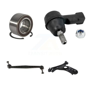 Front Left Wheel Bearing Link kit Control Arm & Outer Tie Rod End Kit For Chevrolet Sonic K77-102616