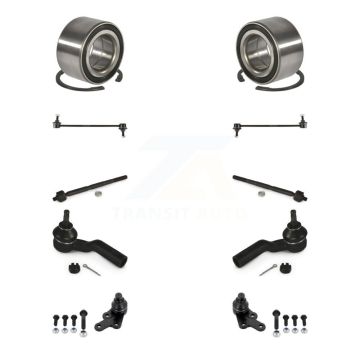 Front Bearing Lower Ball Joint Outer Inner Tie Rod Link Kit (10Pc) For 13-19 Ford Escape K77-102619