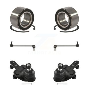 Front Bearing Lower Ball Joint & Sway Bar Stabilizer Link Kit For 2009-2016 Toyota Venza K77-102625
