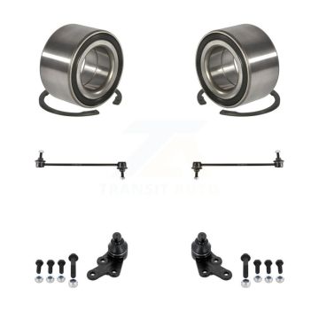 Front Bearing Lower Ball Joint And Sway Bar Stabilizer Link Kit For 2013-2019 Ford Escape K77-102626