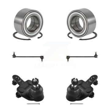 Front Bearing Lower Ball Joint & Sway Bar Stabilizer Link Kit For 2011-2020 Toyota Sienna K77-102627