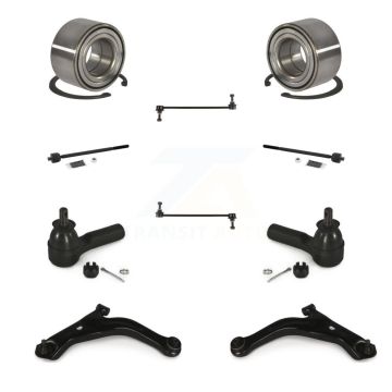 Front Bearing Lower Control Arm Outer Inner Tie Rod Link Kit (10Pc) For Ford Escape Mazda K77-102635