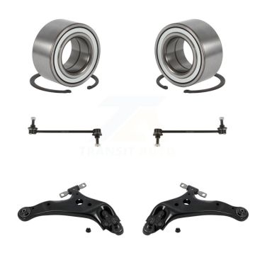 Front Bearing Lower Control Arm with BJ Link Kit For Toyota Highlander Lexus RX350 RX450h K77-102642