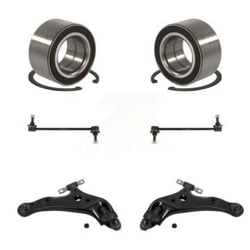 Front Wheel Bearing Lower Control Arm with Ball Joint Link Kit For 2009-2016 Toyota Venza K77-102643