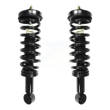 Front Complete Shocks Strut Coil Spring Assembly Pair For Ford F-150 Lincoln Mark LT RWD K78A-100025