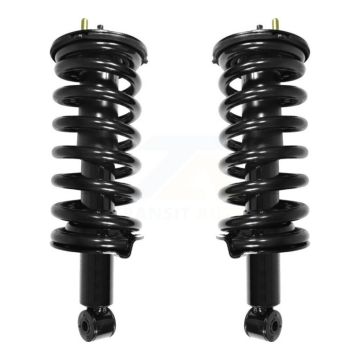 Front Shocks Strut Coil Spring Pair For Nissan TITAN Armada INFINITI QX56 Pathfinder 4WD K78A-100033