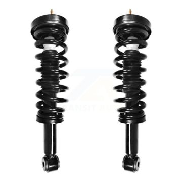 Front Strut Spring Pair For 09-13 Ford F-150 Excludes All Wheel Drive Torsion Suspension K78A-100034