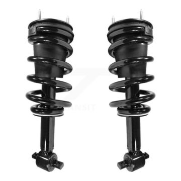 Front Complete Strut Coil Spring Pair For 2007-2013 GMC Sierra 1500 Chevrolet Silverado K78A-100047