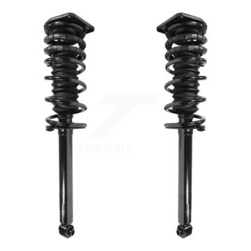 Rear Complete Strut & Coil Spring Pair For 1995-2005 Chevrolet Cavalier Pontiac Sunfire K78A-100227