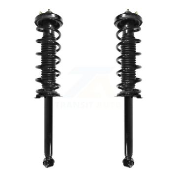 Rear Complete Shocks Strut & Coil Spring Mount Assemblies Pair For Honda Accord Acura TL K78A-100229