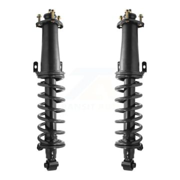 Rear Complete Shocks Strut & Coil Spring Mount Pair For Lexus IS250 IS350 Sedan with AWD K78A-100321