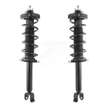 Rear Complete Strut & Coil Spring Pair For 2013-2017 Honda Accord Excludes Hybrid Models K78A-100323