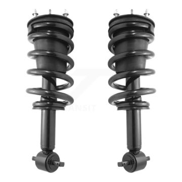 Front Strut And Coil Spring Pair For GMC Sierra 1500 Chevrolet Silverado LD Limited 4WD K78A-100343