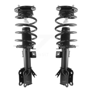 Front Complete Shocks Strut And Coil Spring Mount Assemblies Pair For Ford Fusion K78A-100345
