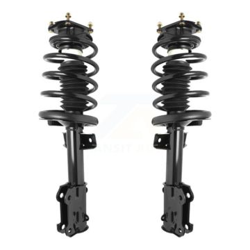 Front Strut Coil Spring Pair For 2011-2014 Ford Mustang Excludes Performance Suspension K78A-100347