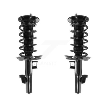 Front Strut Coil Spring Kit For Volvo S60 V60 Excludes Electronic Adjustable Suspension K78A-100366