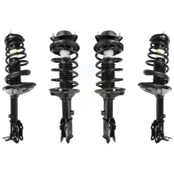 Front Rear Complete Shocks Strut Coil Spring Assemblies Kit For 2000-2005 Hyundai Accent K78A-100398