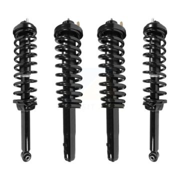 Front Rear Complete Shocks Strut And Coil Spring Assemblies Kit For 1997-2001 Honda CR-V K78A-100506