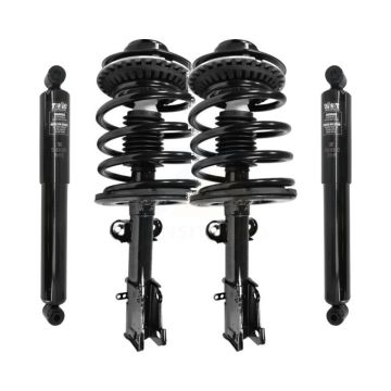 Front Rear Shock Strut Coil Spring Kit For Dodge Caravan Chrysler Town & Country Voyager K78M-100080