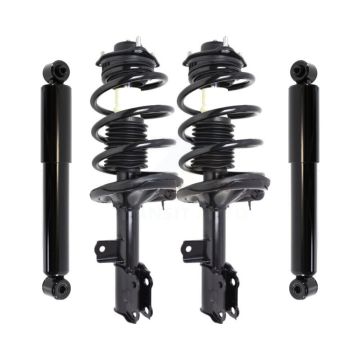 Front Rear Complete Shocks Strut & Coil Spring Assemblies Kit For Kia Forte Koup Forte5 K78M-100085