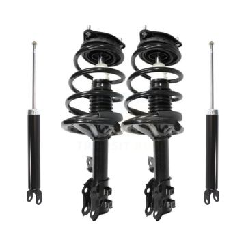 Front Rear Complete Shocks Strut & Coil Spring Mount Assemblies Kit For Hyundai Elantra K78M-100087