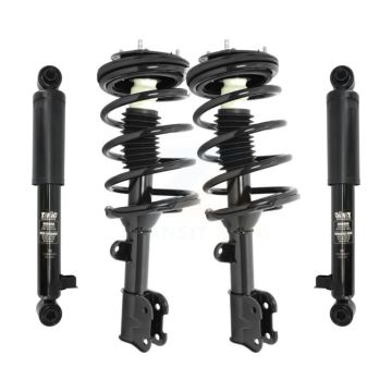 Front Rear Complete Shocks Strut Coil Spring Assembly Kit For 2007-2009 Hyundai Santa Fe K78M-100097