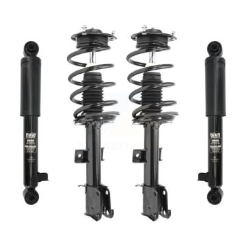 Front Rear Complete Shocks Strut Coil Spring Assembly Kit For 2010-2012 Hyundai Santa Fe K78M-100098