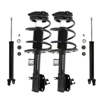 Front Rear Strut & Coil Spring Kit For 2013-2018 Nissan Altima Excludes Coupe V6 Engine K78M-100118