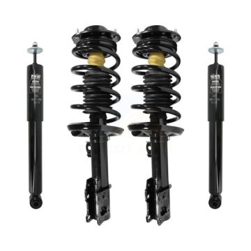 Front Rear Complete Strut & Coil Spring Kit For Chevrolet Malibu Pontiac G6 Saturn Aura K78M-100121