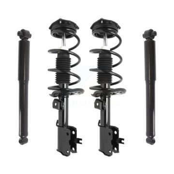 Front Rear Strut Coil Spring Kit For Nissan Rogue Select Excludes Wheel Drive AWD K78M-100129