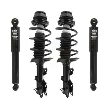 Front Rear Complete Shocks Strut Coil Spring Mount Assemblies Kit For 2012-2017 Kia Rio K78M-100165