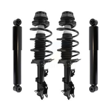 Front Rear Complete Shocks Strut Coil Spring Assemblies Kit For 2012-2017 Hyundai Accent K78M-100166