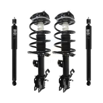 Front Rear Complete Strut And Coil Spring Kit For 2011-2017 Nissan Juke S/SL/SV with FWD K78M-100174
