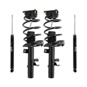 Front Rear Complete Strut Coil Spring Kit For Ford Focus Excludes Electric Engine Turbo K78M-100177