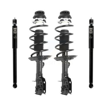 Front Rear Shocks Strut Coil Spring Kit For 2009-2014 Honda Fit Excludes Electric Models K78M-100179