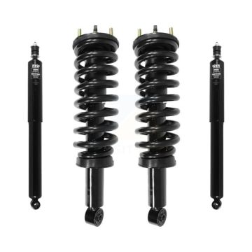 Front Rear Strut & Coil Spring Kit For 2000-2006 Toyota Tundra 4WD Excludes TRD Package K78M-100205