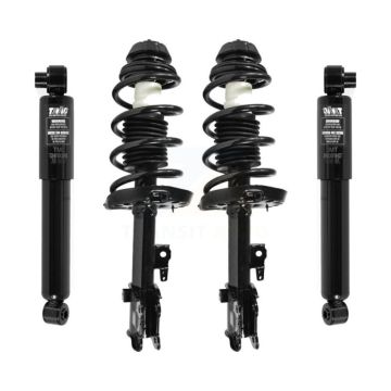 Front Rear Complete Shocks Strut Coil Spring Mount Assemblies Kit For 2010-2013 Kia Soul K78M-100206