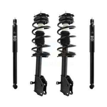Front Rear Complete Shocks Strut & Coil Spring Assemblies Kit For Ford Edge Lincoln MKX K78M-100209