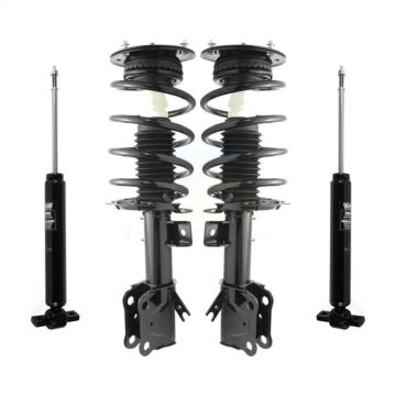 Front Rear Complete Shocks Strut And Coil Spring Mount Assemblies Kit For Ford Fusion K78M-100224